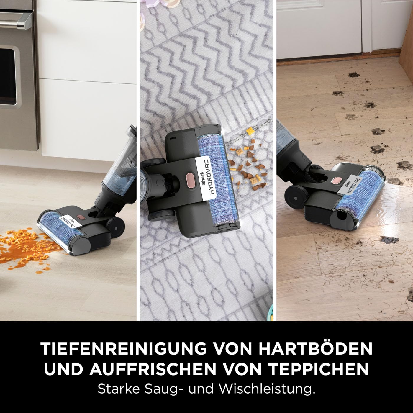 Shark HydroVac Kabelloser Hartbodenreiniger mit antimikrobieller